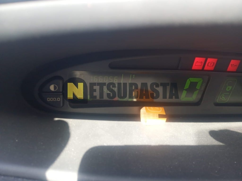 Voyant Tableau De Bord Xsara Picasso 2 0 Hdi Subasta de Citroën Xsara Picasso 1.6HDi 2007