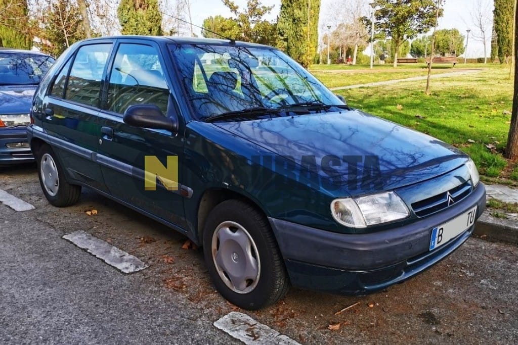 Citroen Saxo 1.4i SX,VSX Vehículo de desguace (1999, Verde