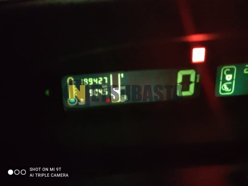 Voyant Tableau De Bord Xsara Picasso 2 0 Hdi Subasta de Citroën Xsara Picasso 2.0 HDi 2003
