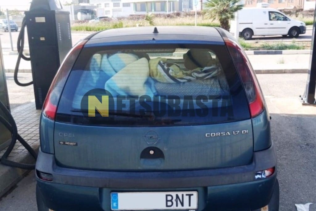 Subasta de Opel Corsa 1.7 DI 2001
