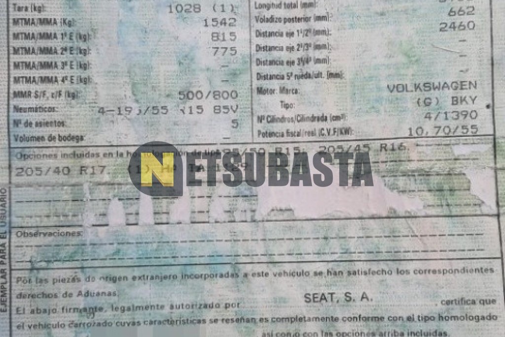 Seat Ibiza 1.4 16V 2004
