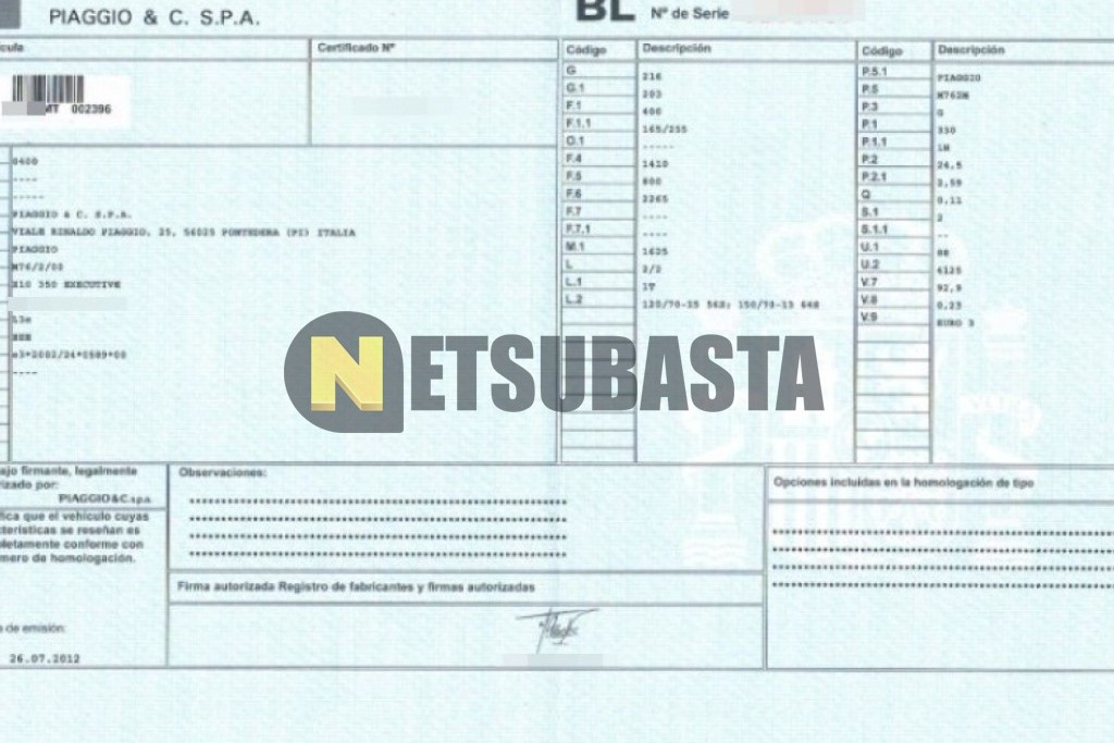 Piaggio X10 350 2012
