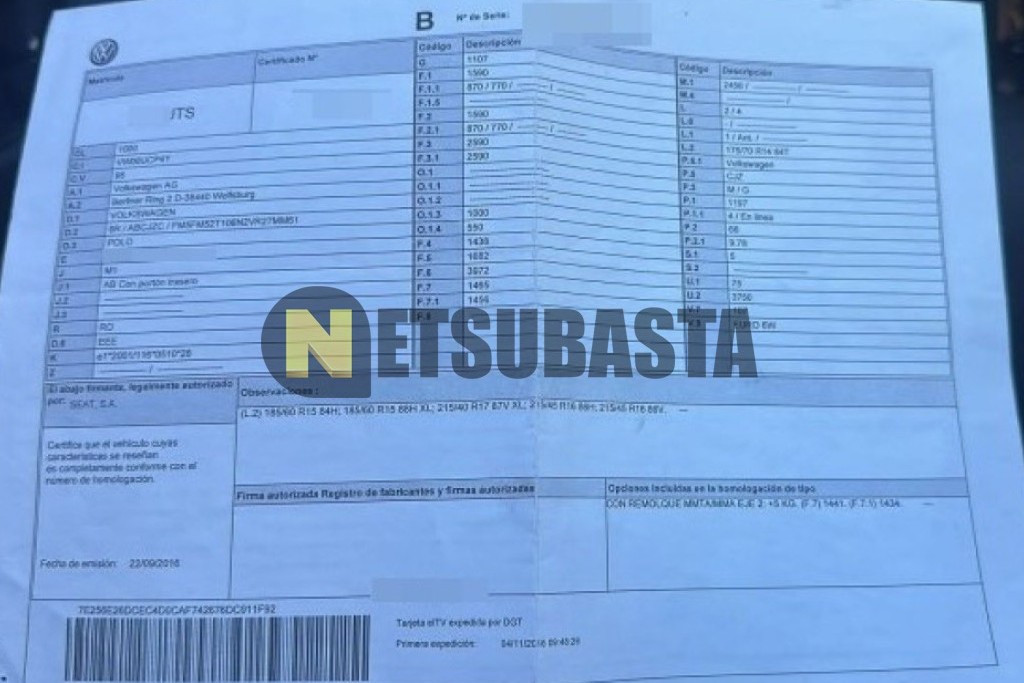 Volkswagen Polo 1.2 TSI BMT 2016