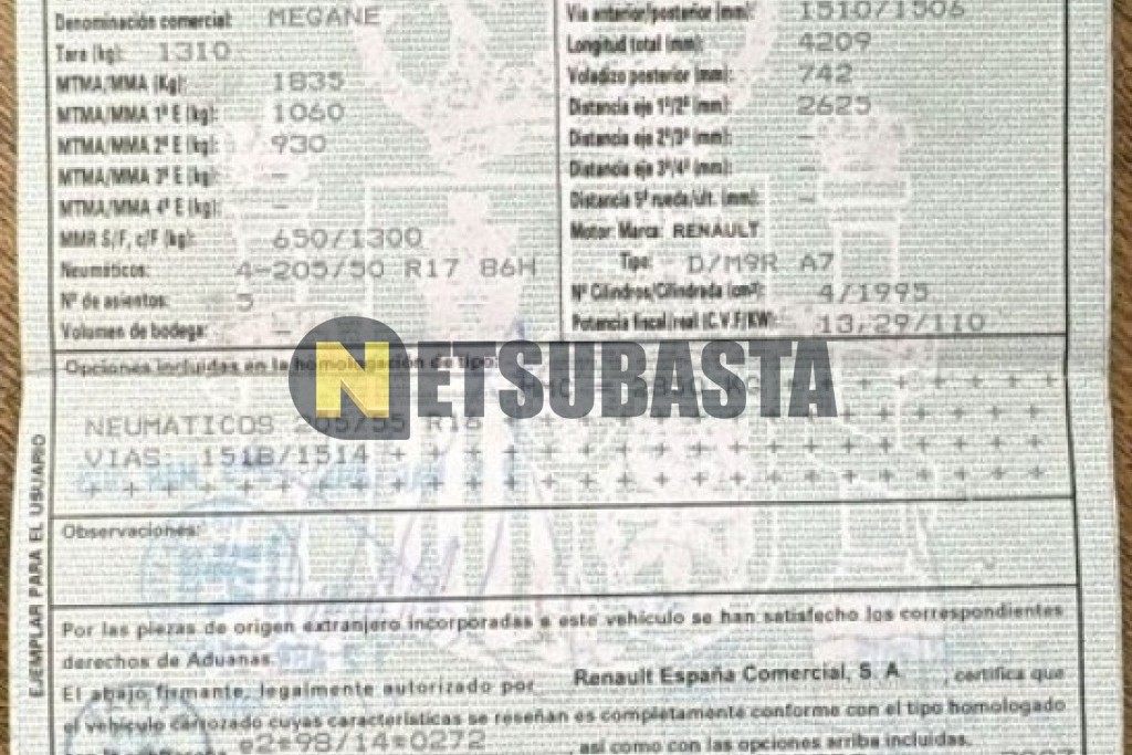 Renault Megane 2.0 dCi 2007