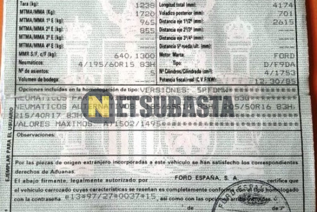 Ford Focus 1.8 TDCi 2003