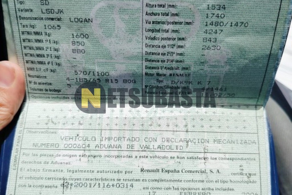 Dacia Logan 1.5 dCi 2006