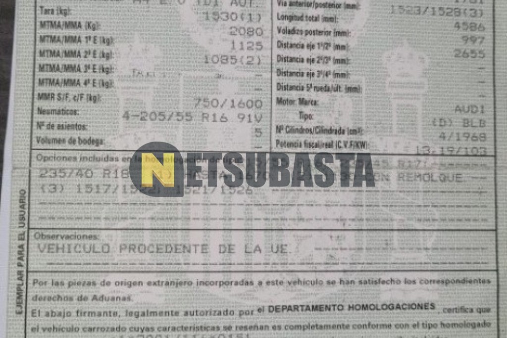 Audi A4 Avant 2.0 TDI multitronic 2005