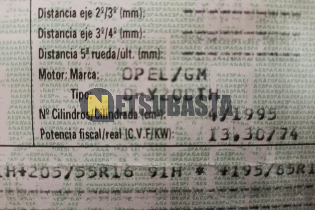 Opel Zafira 2.0 DTi 2001