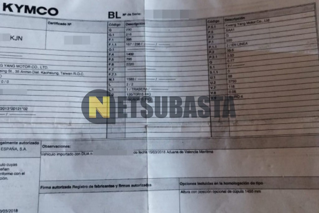 Kymco AK 550 2018