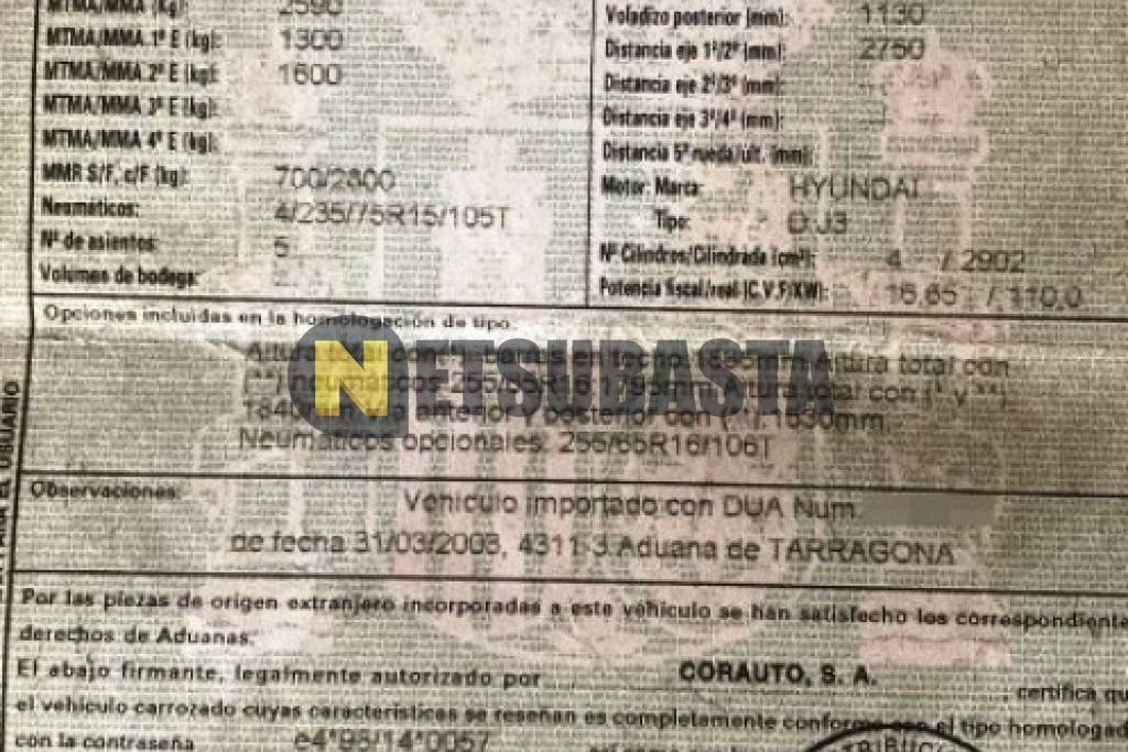 Hyundai Terracan 2.9 CRDi Aut. 2003