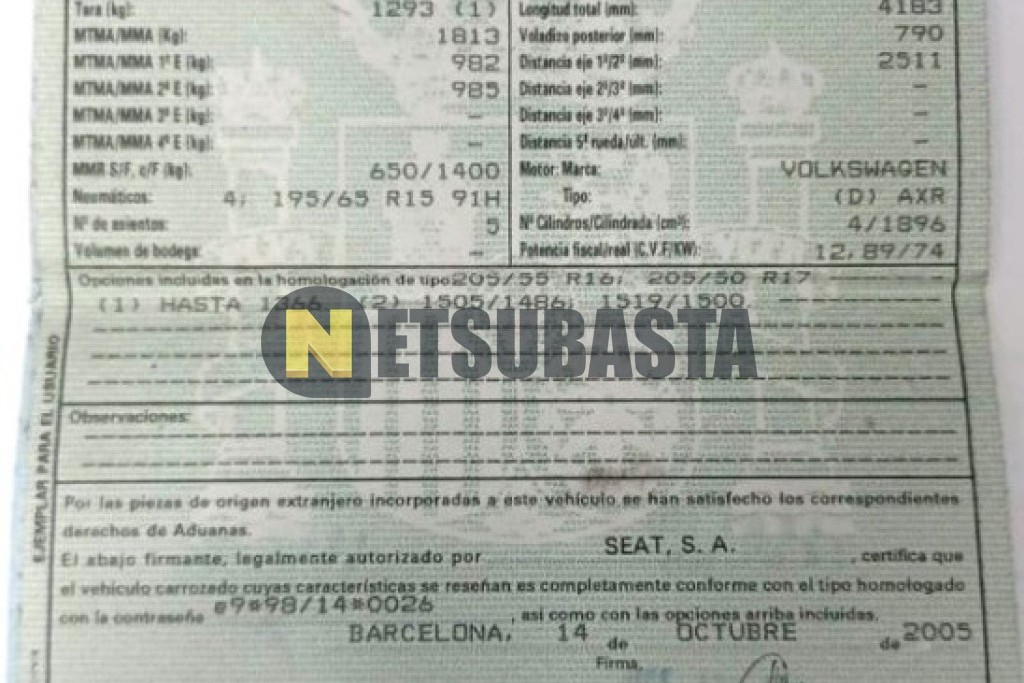 Seat Leon 1.9 TDI 2005