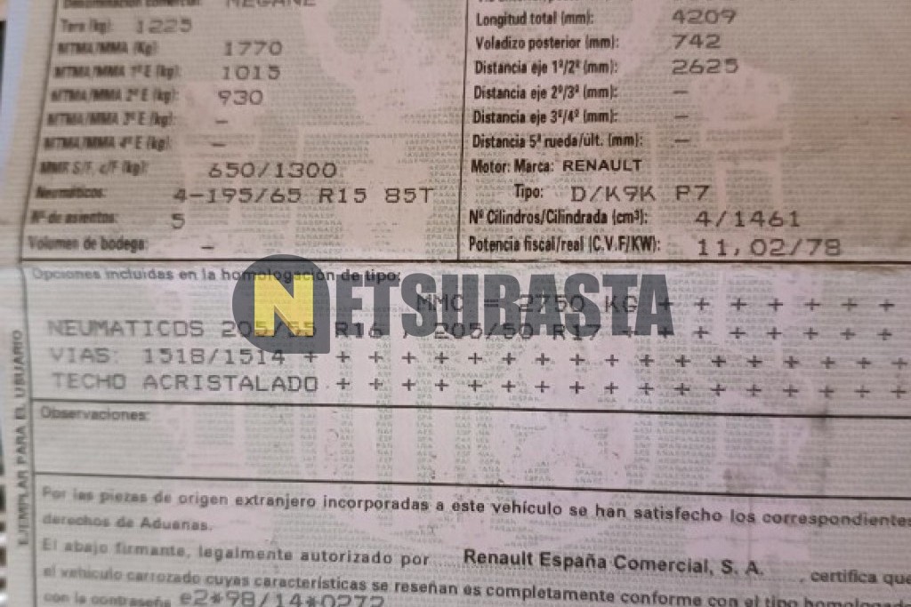 Renault Megane 1.5 dCi 2007