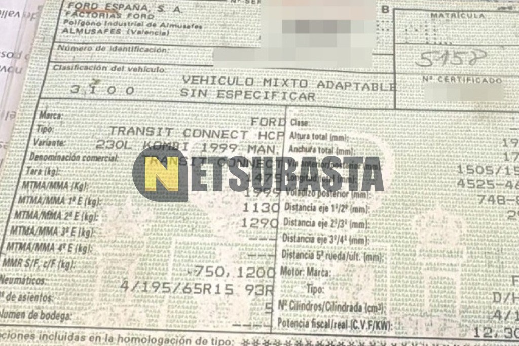 Ford Connect Kombi 1.8 TDCi 2007