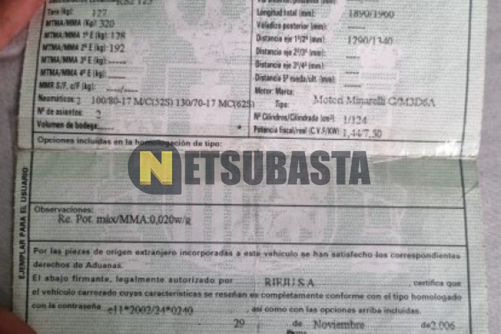 Rieju RS2 125 2007