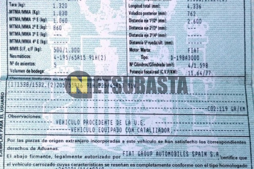 Fiat Bravo 1.6 Multijet 2010