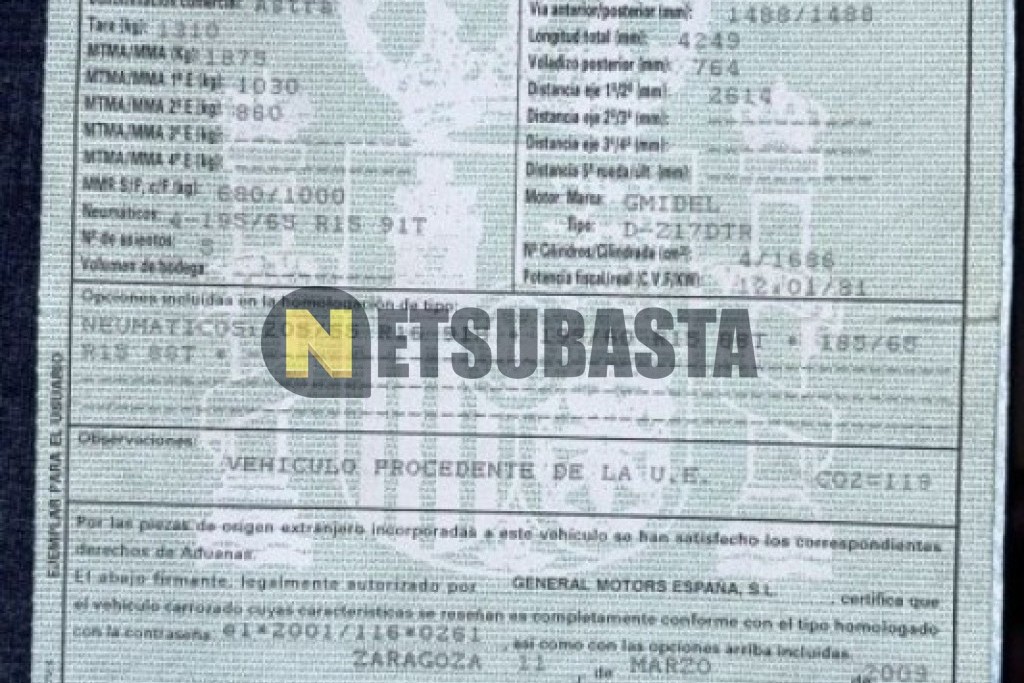 Opel Astra 1.7 CDTi 2009