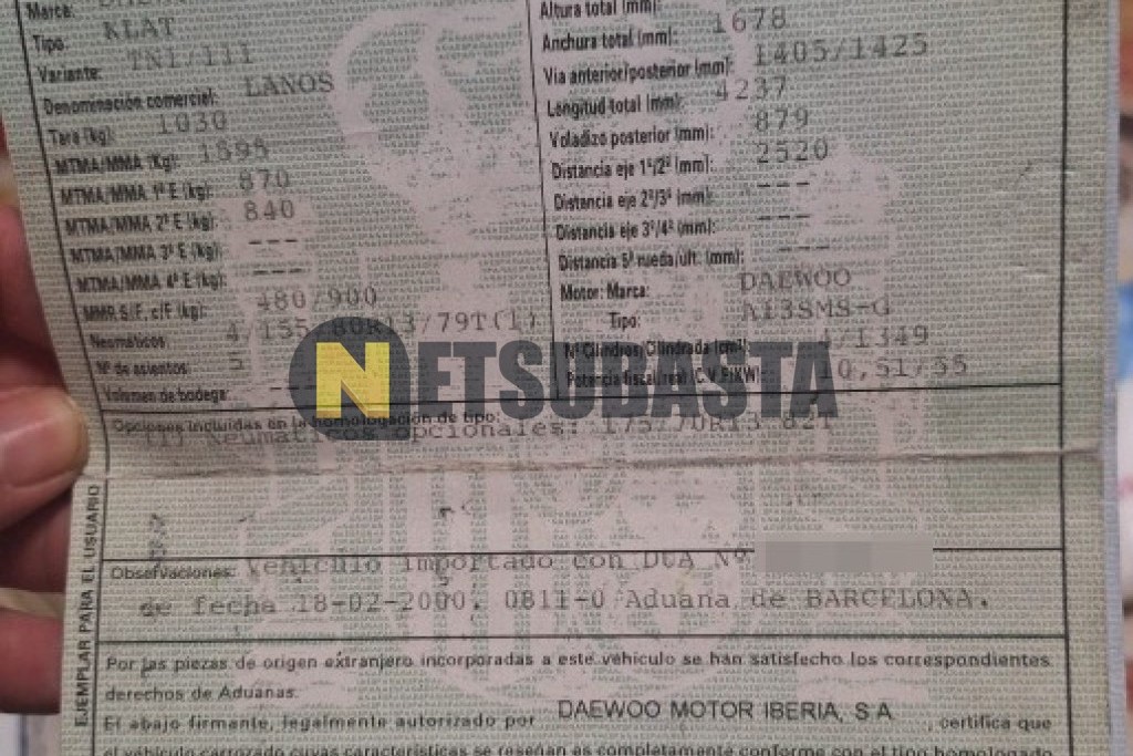 Daewoo Lanos 1.4 2000