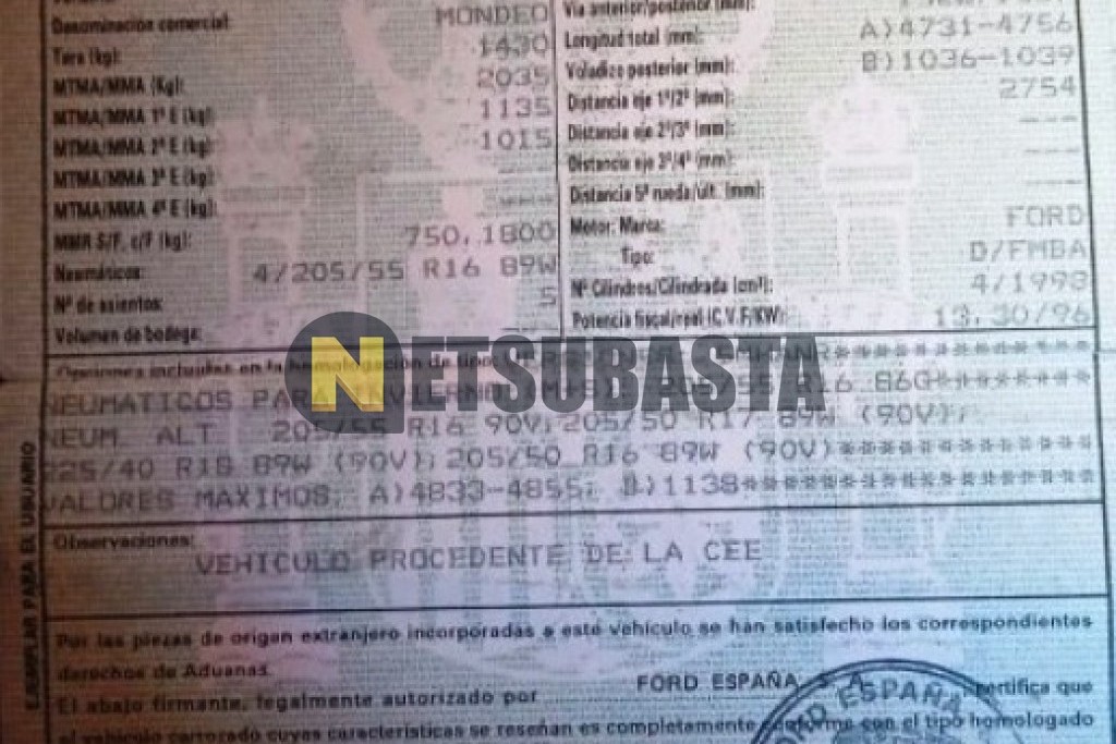 Ford Mondeo 2.0 TDCi 2004