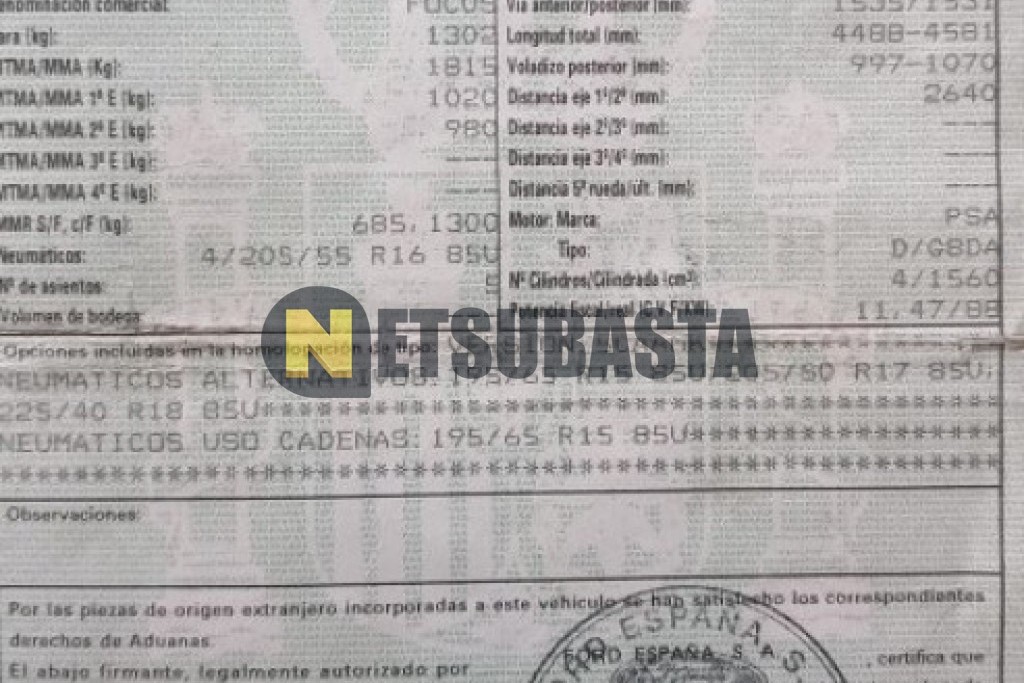 Ford Focus 1.6 TDCi 2005