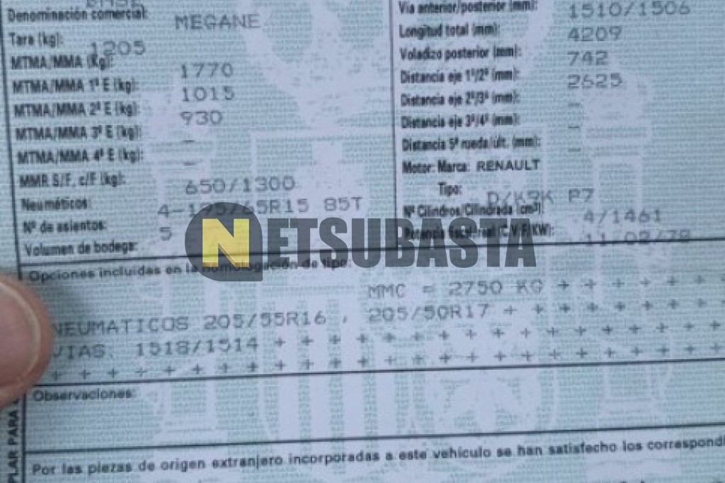 Renault Megane 1.5 dCi 2007