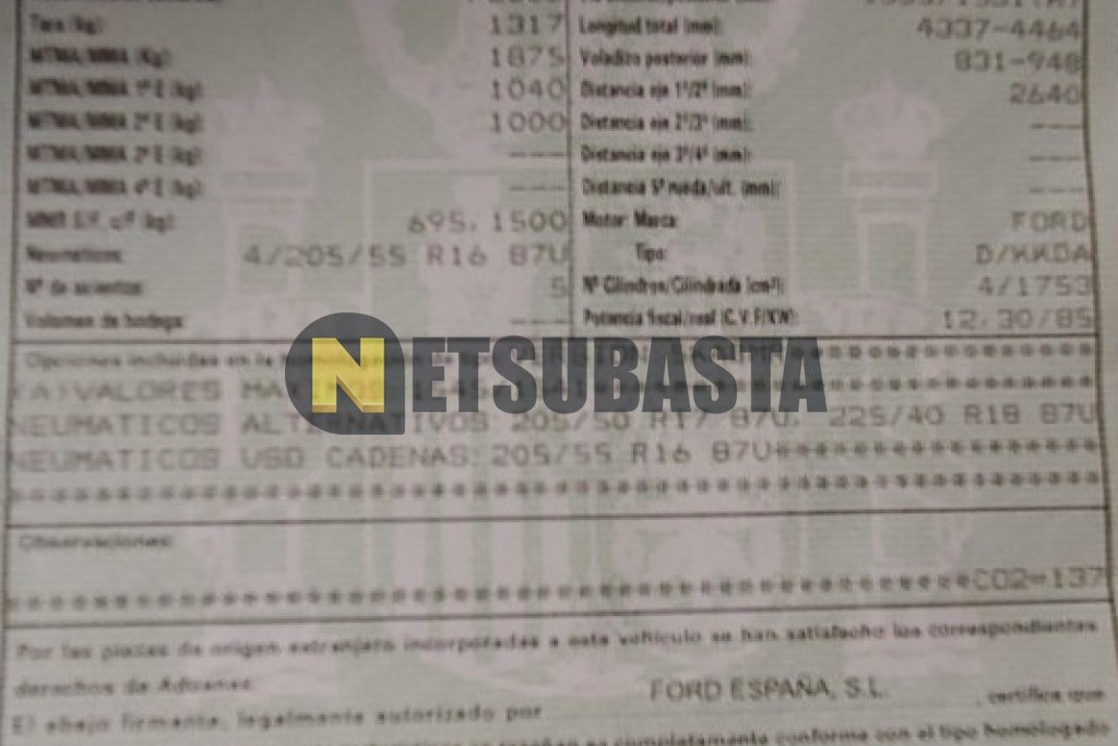 Ford Focus 1.8 TDCi 2008