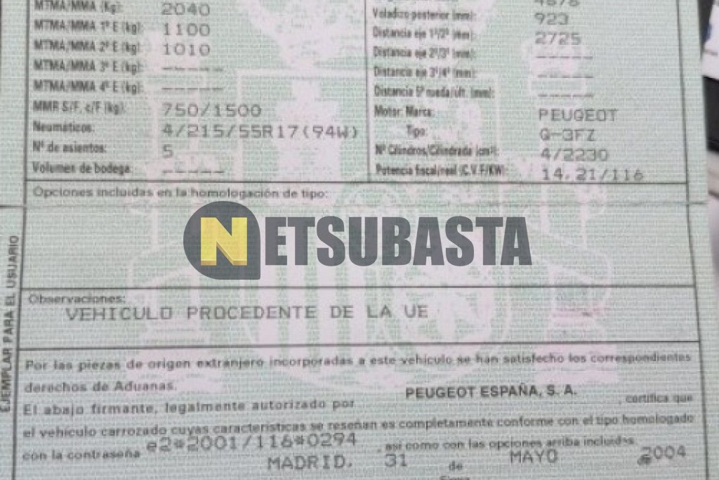 Peugeot 407 2.2 2006