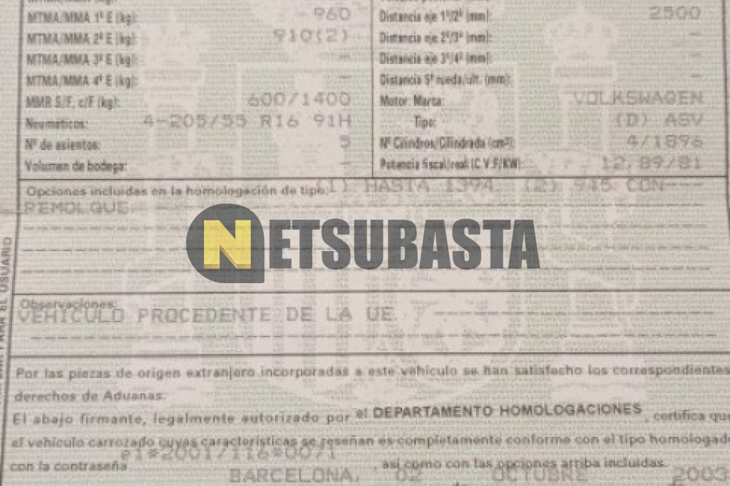 Volkswagen Golf 1.9 TDI 2003