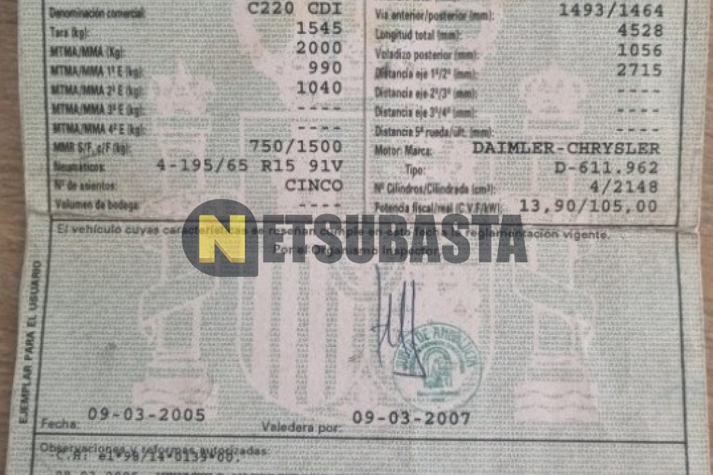 Mercedes-Benz C 220 CDI Aut. 2000