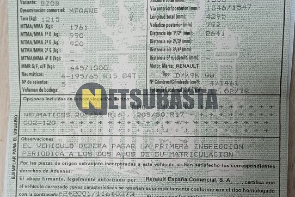 Renault Megane 1.5 dCi 2009
