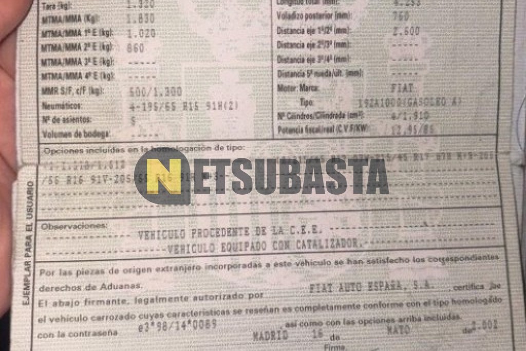 Fiat Stilo 1.9 JTD 2002