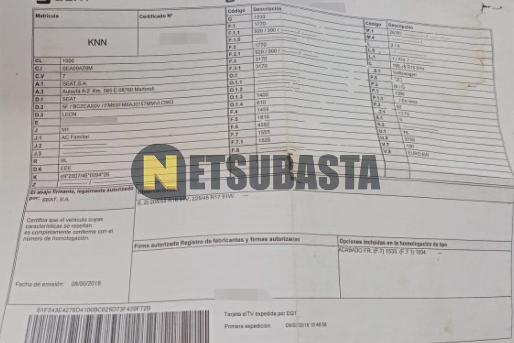 Seat Leon 1.4 TSI 2018