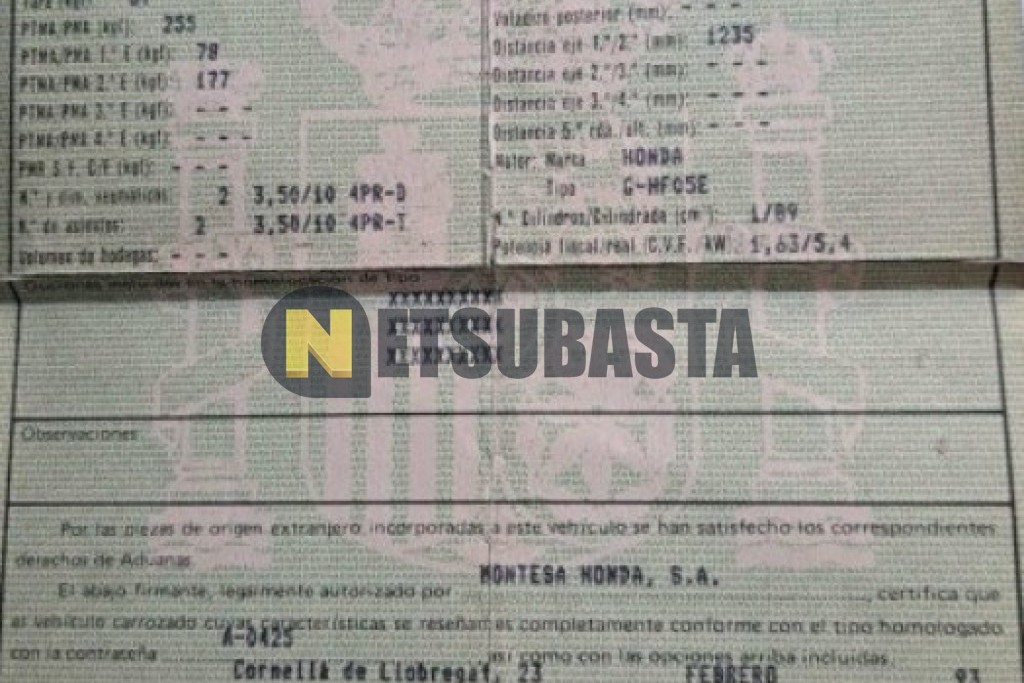 Honda Yupi 90 1993