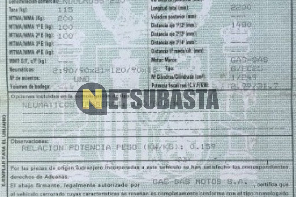 Gas Gas Enducross 250 2000