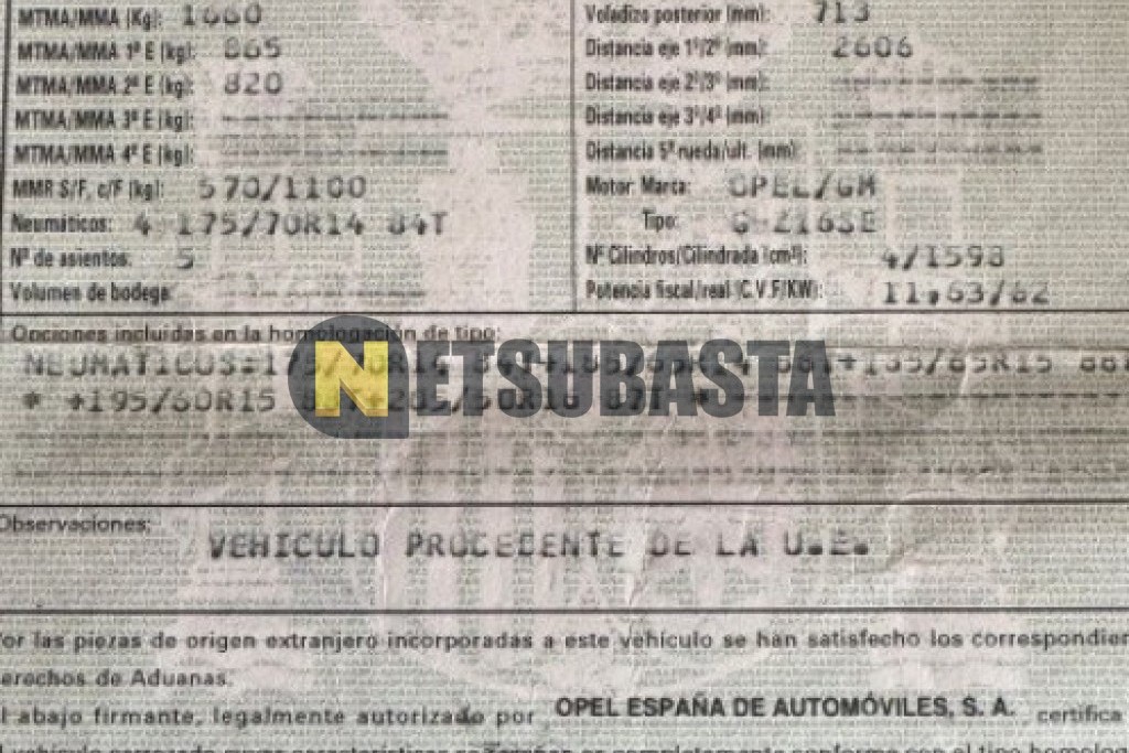 Opel Astra 1.6 2002
