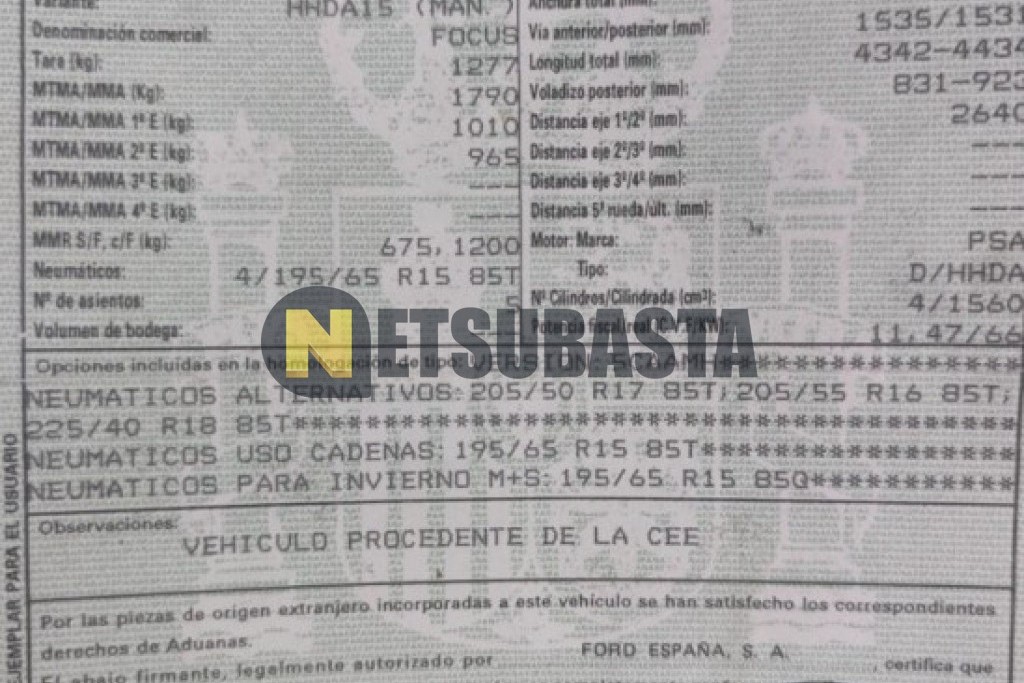 Ford Focus 1.6 TDCi 2005