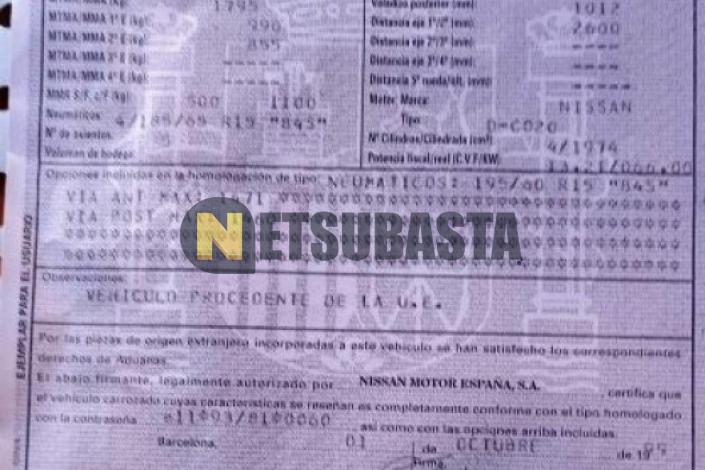 Nissan Primera 2.0TD 1999
