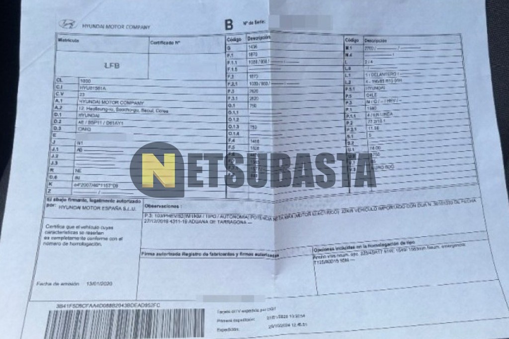 Hyundai IONIQ Híbrido 1.6 GDI 2020