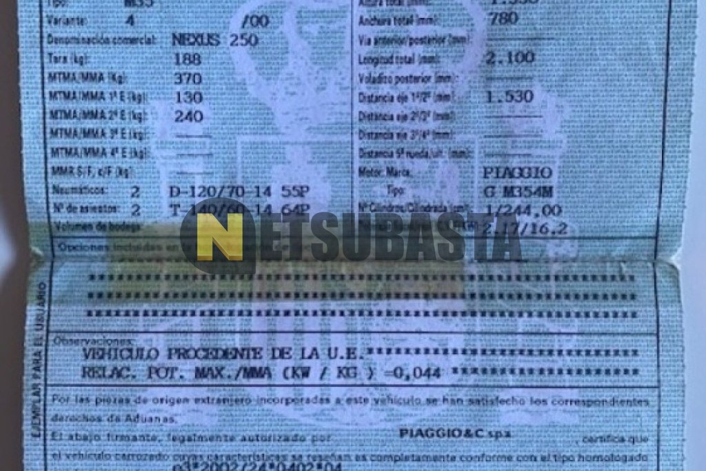 Gilera Nexus 250 2007