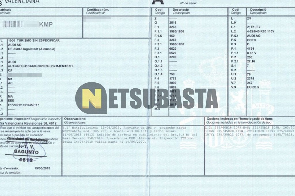 Audi Q7 4.2 TDI quattro tiptronic 8 vel. 2013