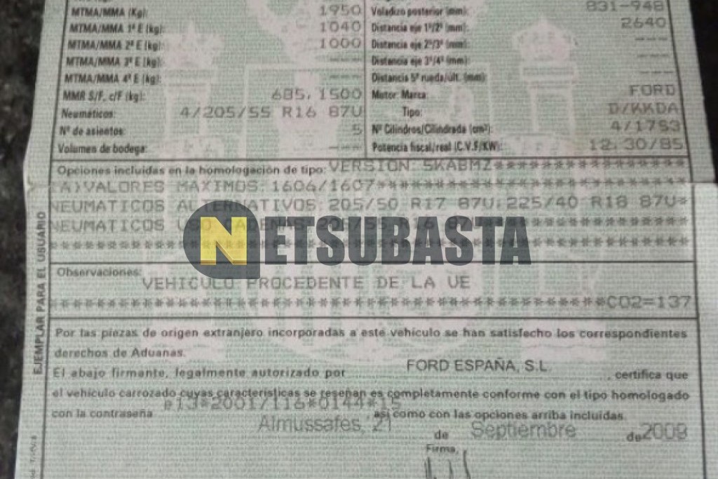 Ford Focus 1.8 TDCi 2010