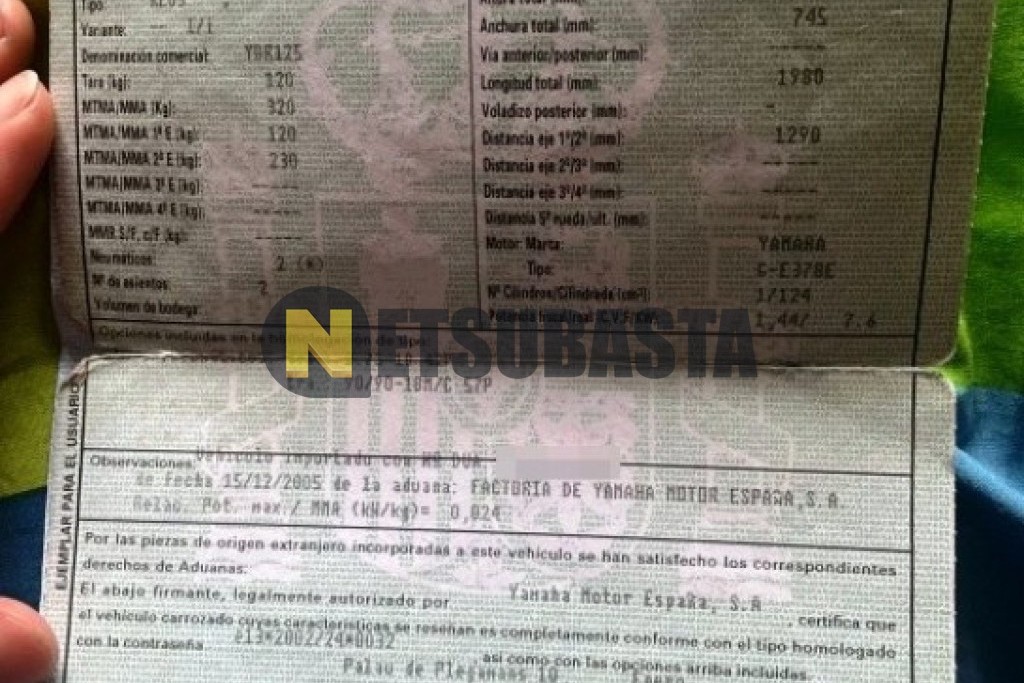 Yamaha YBR 125 2006