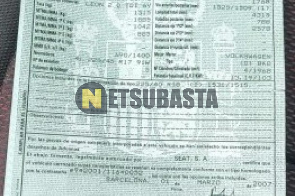 Seat Leon 2.0 TDI 2007