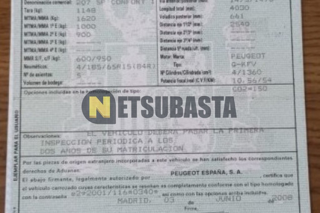 Peugeot 207 1.4 2008