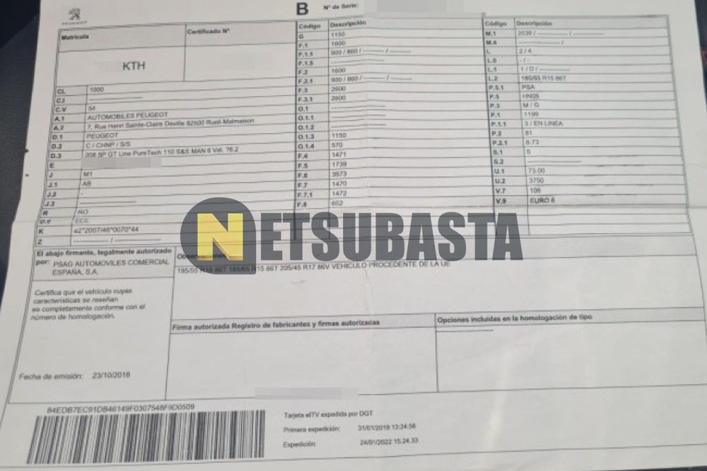 Peugeot 208 1.2 PureTech 2019