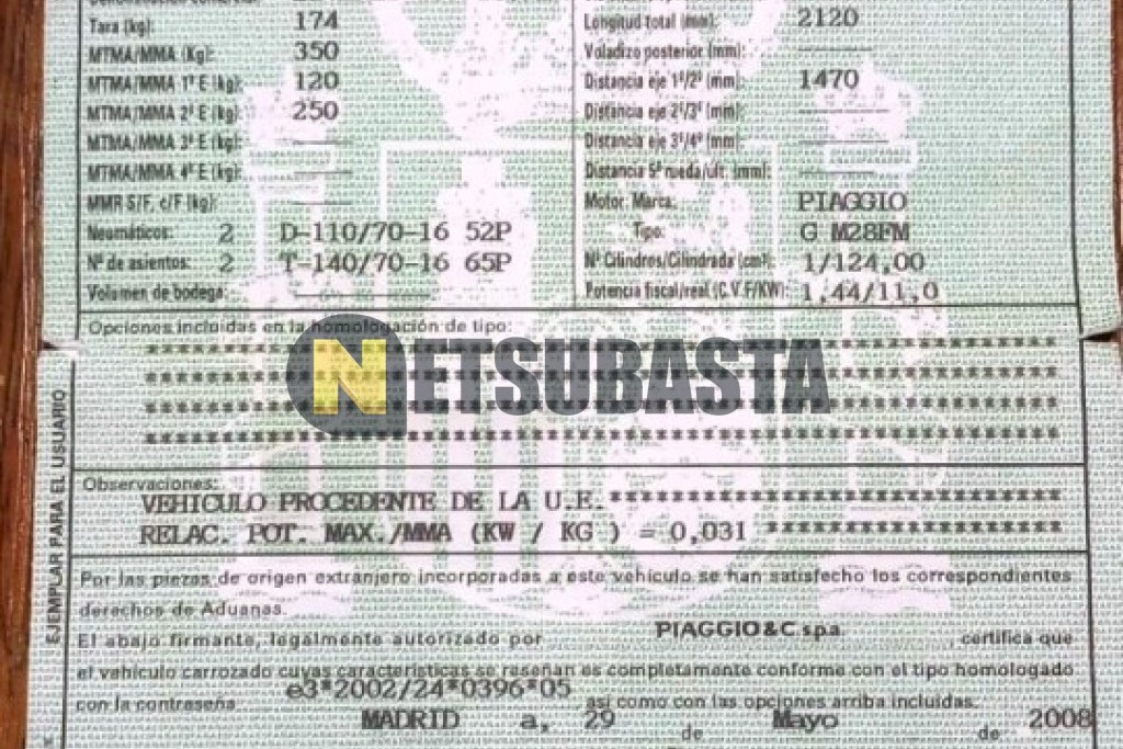 Piaggio Beverly 125 2008