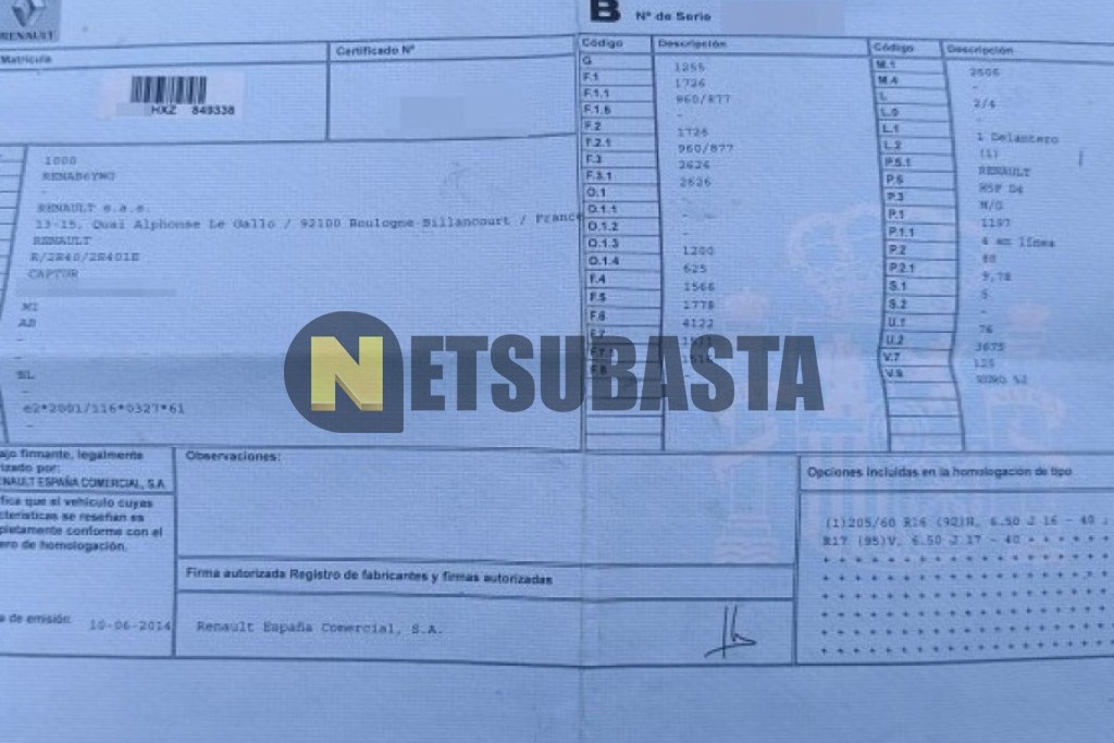 Renault Captur 1.2 TCe EDC 2014