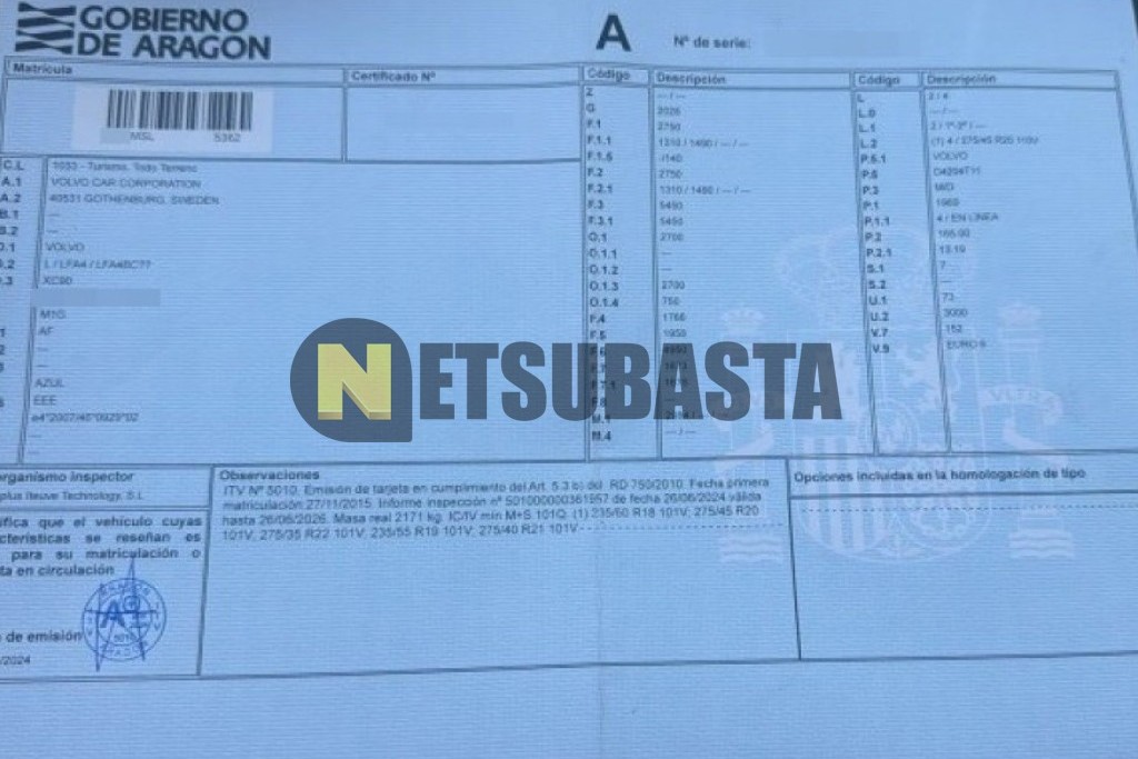 Volvo XC90 D5 AWD 7 asientos 2015