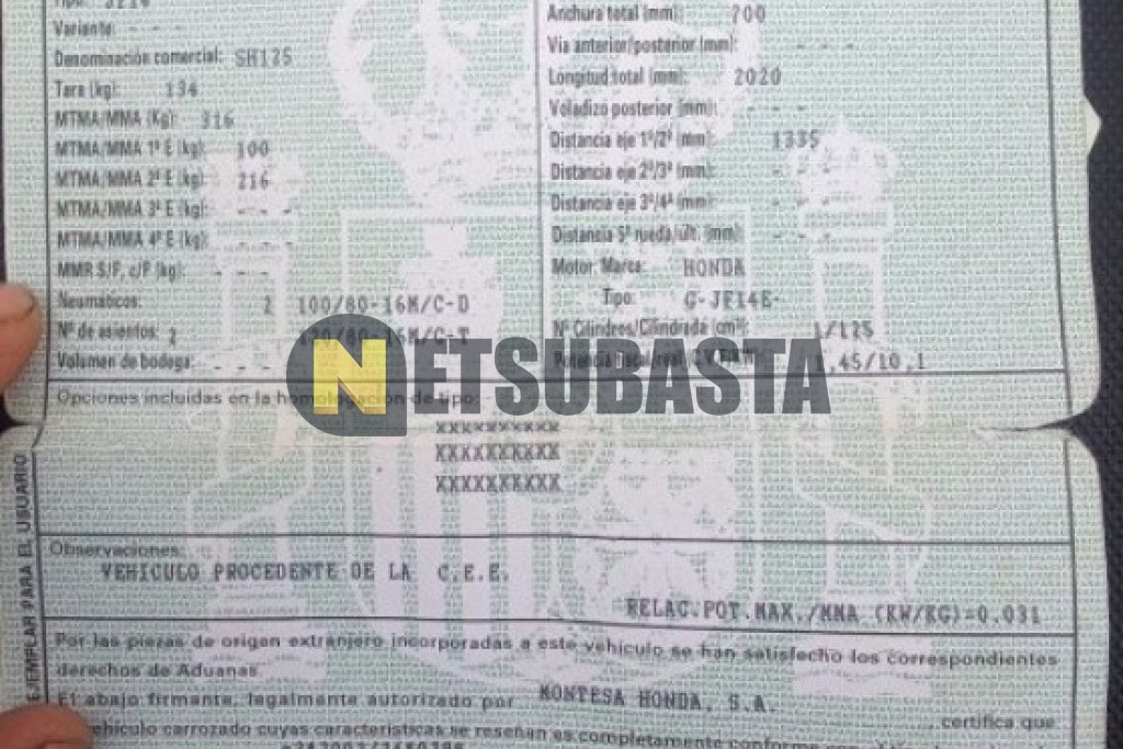 Honda Scoopy SH125 2008