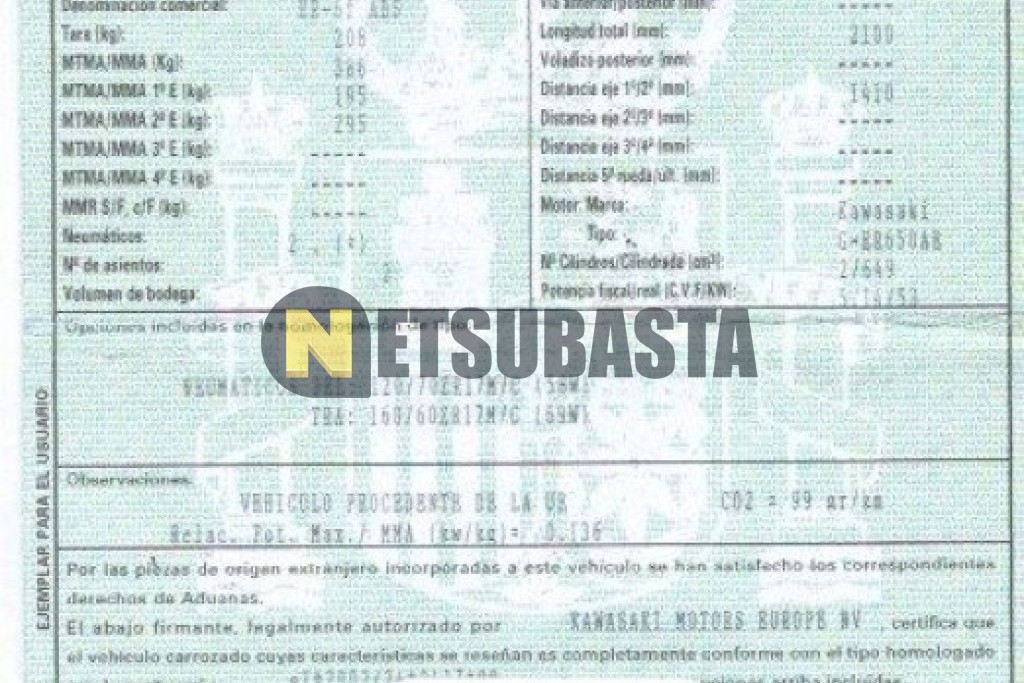 Kawasaki ER 6F ABS 2011