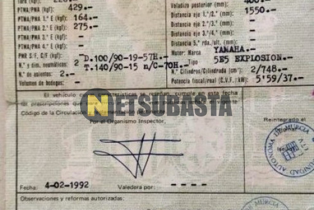 Yamaha V MAX 750 1987